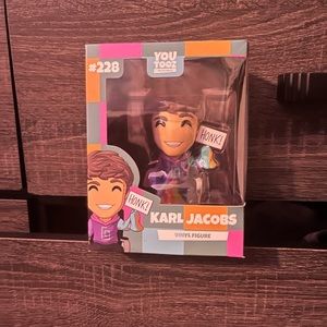 Limited edition Karl Jacobs youtooz!! Unopened never used.
